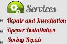 Services:  Spring Replacement, Opener Installation